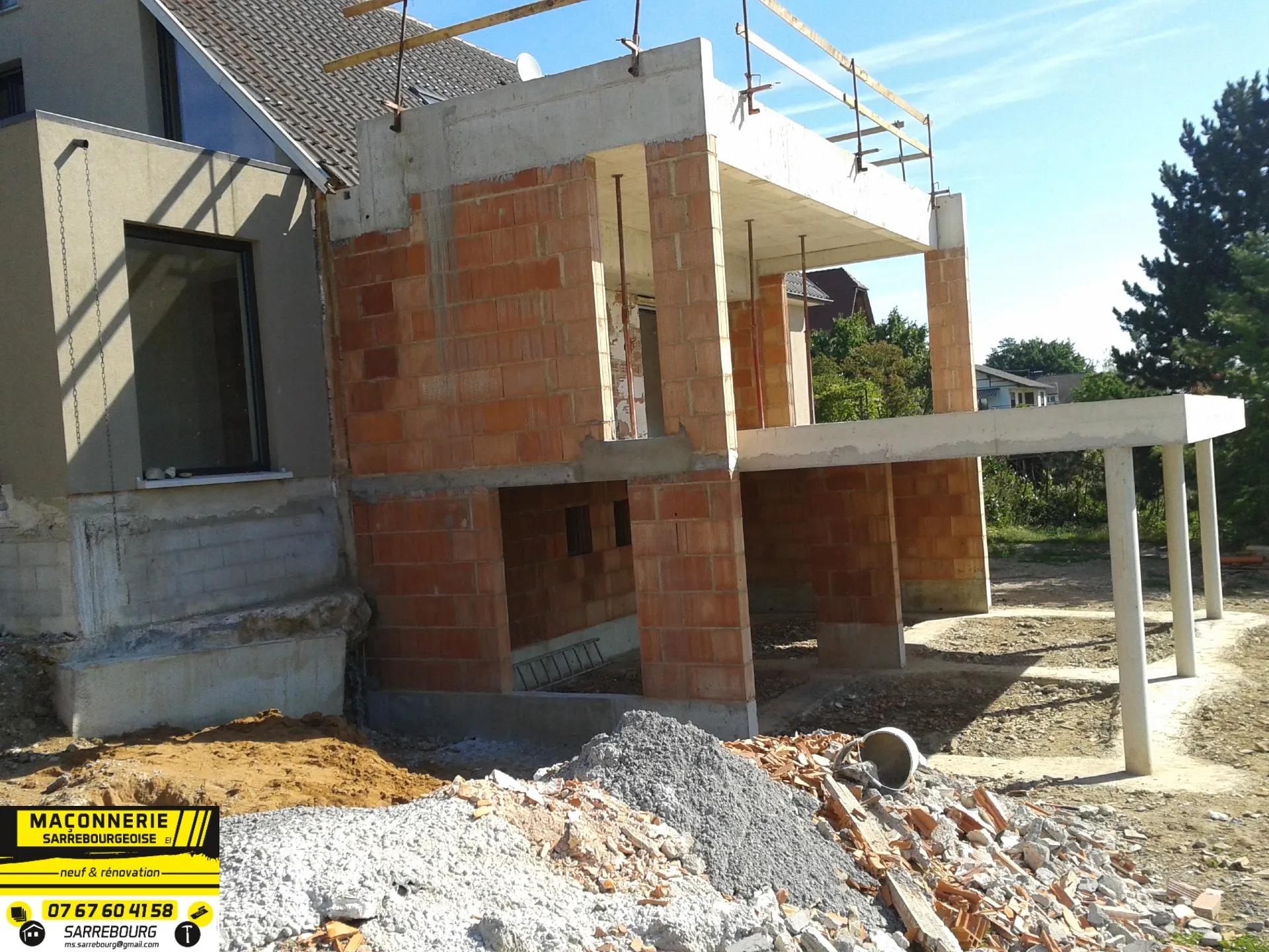Extension de maison, photo 2
