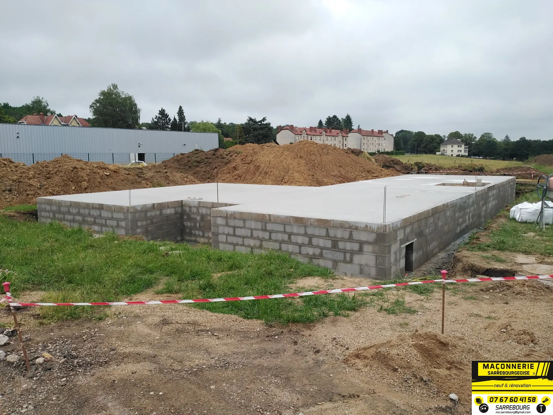 Vide sanitaire et dalle en béton, photo 2