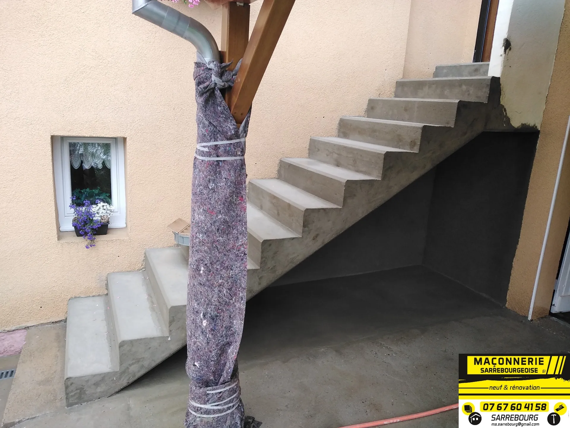 Escalier en béton, photo 2