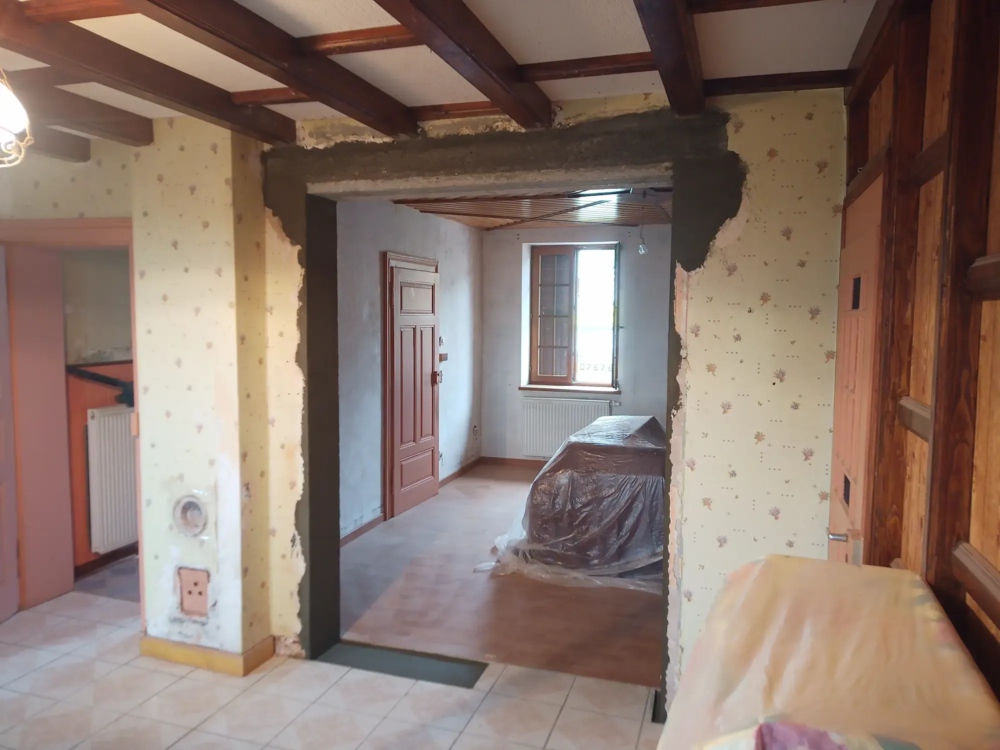 Ouverture de mur porteur, photo 2