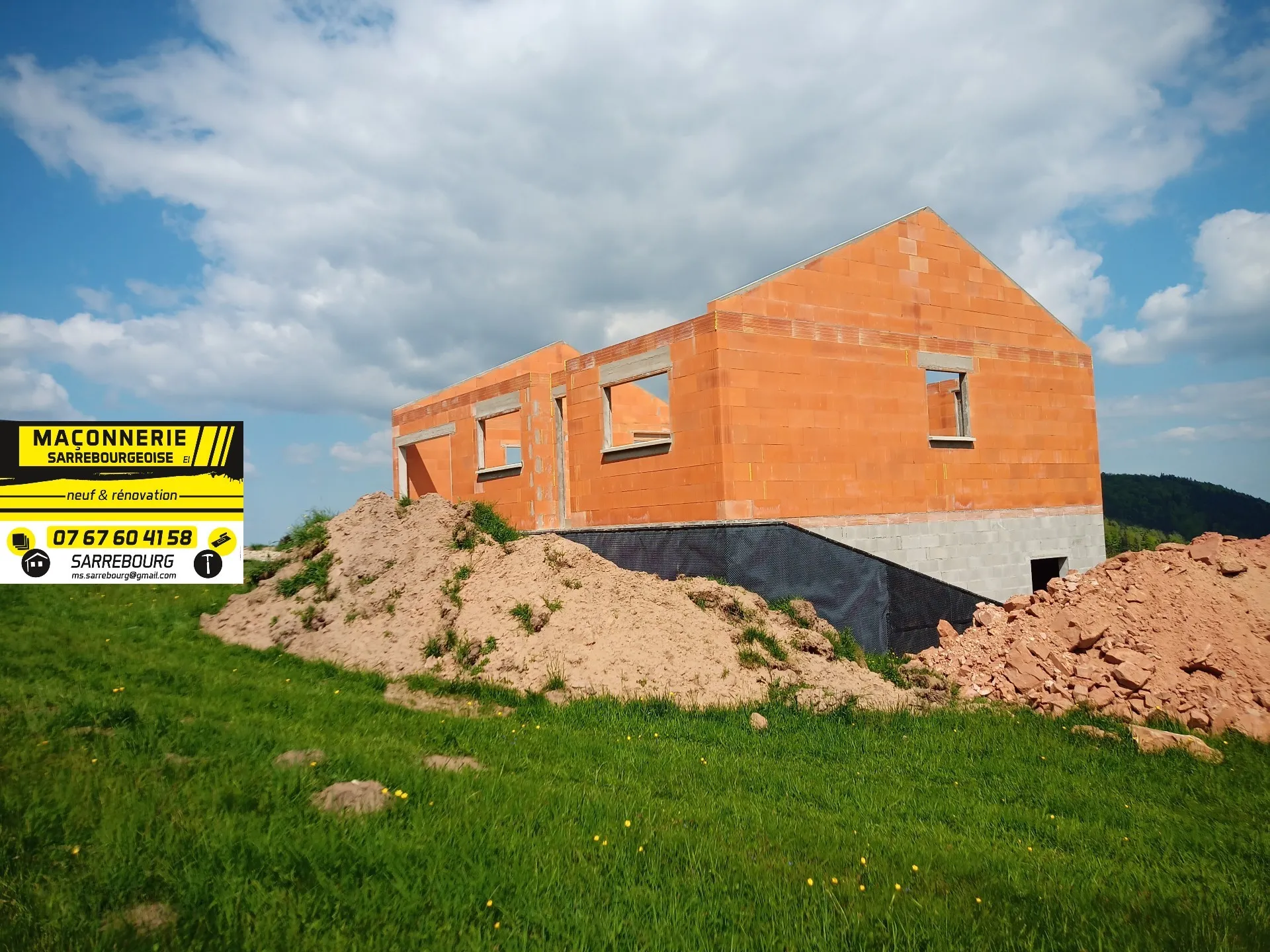 Construction de maison individuelle, photo 3