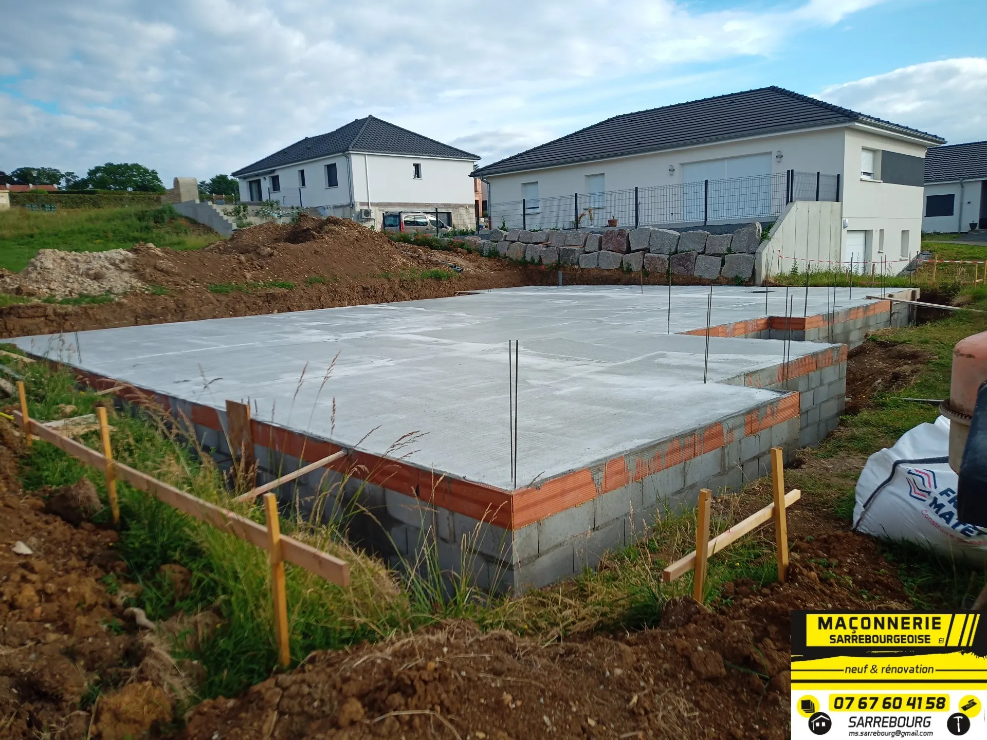 Vide sanitaire et dalle en béton, photo 3