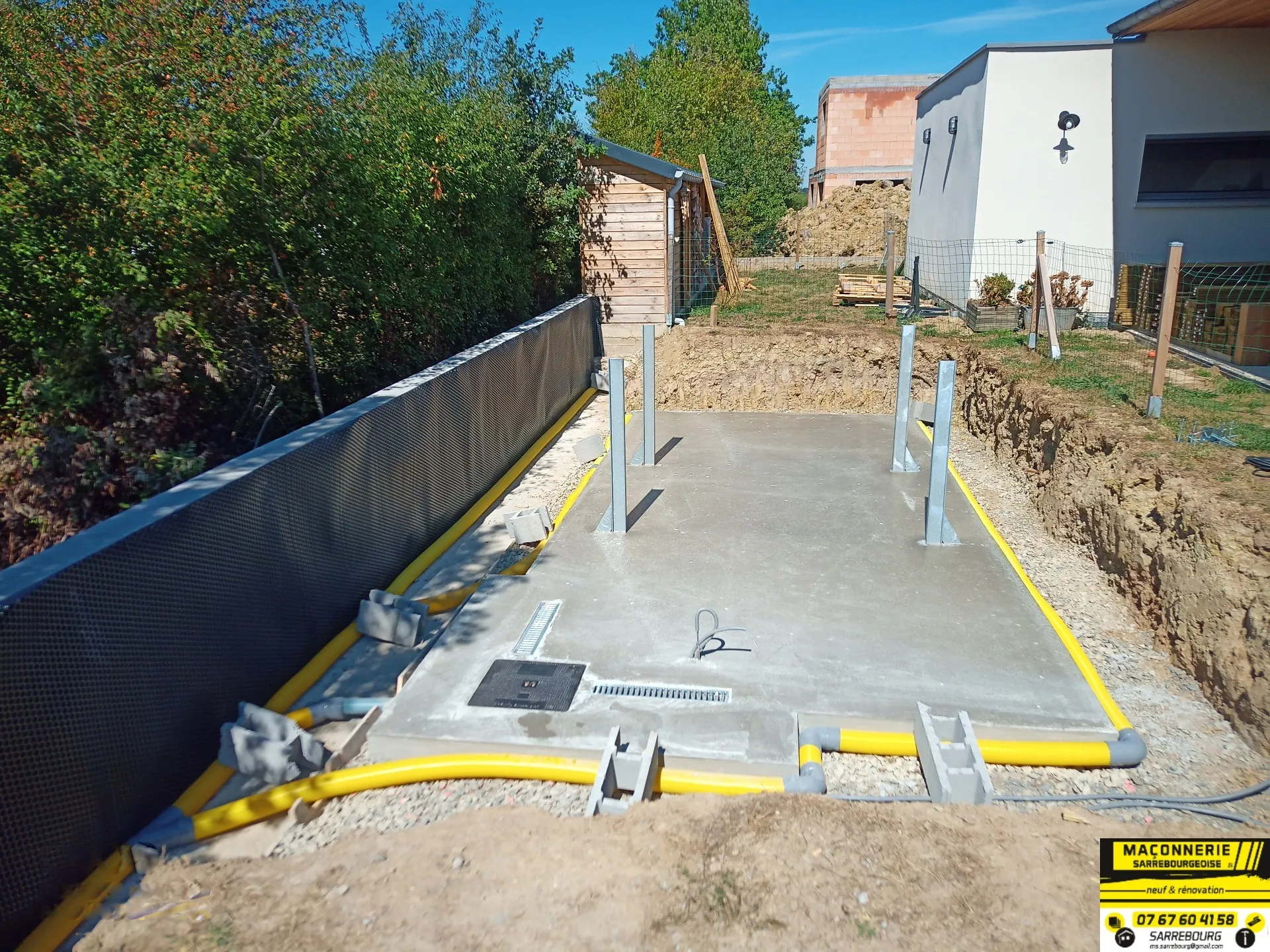 Vide sanitaire et dalle en béton, photo 5