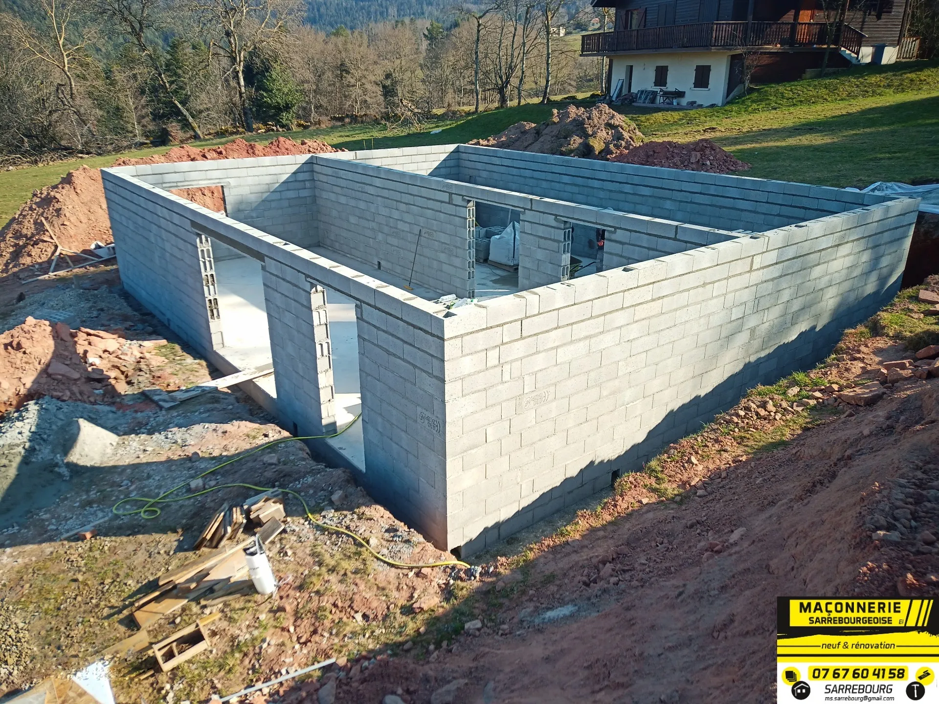 Vide sanitaire et dalle en béton, photo 7