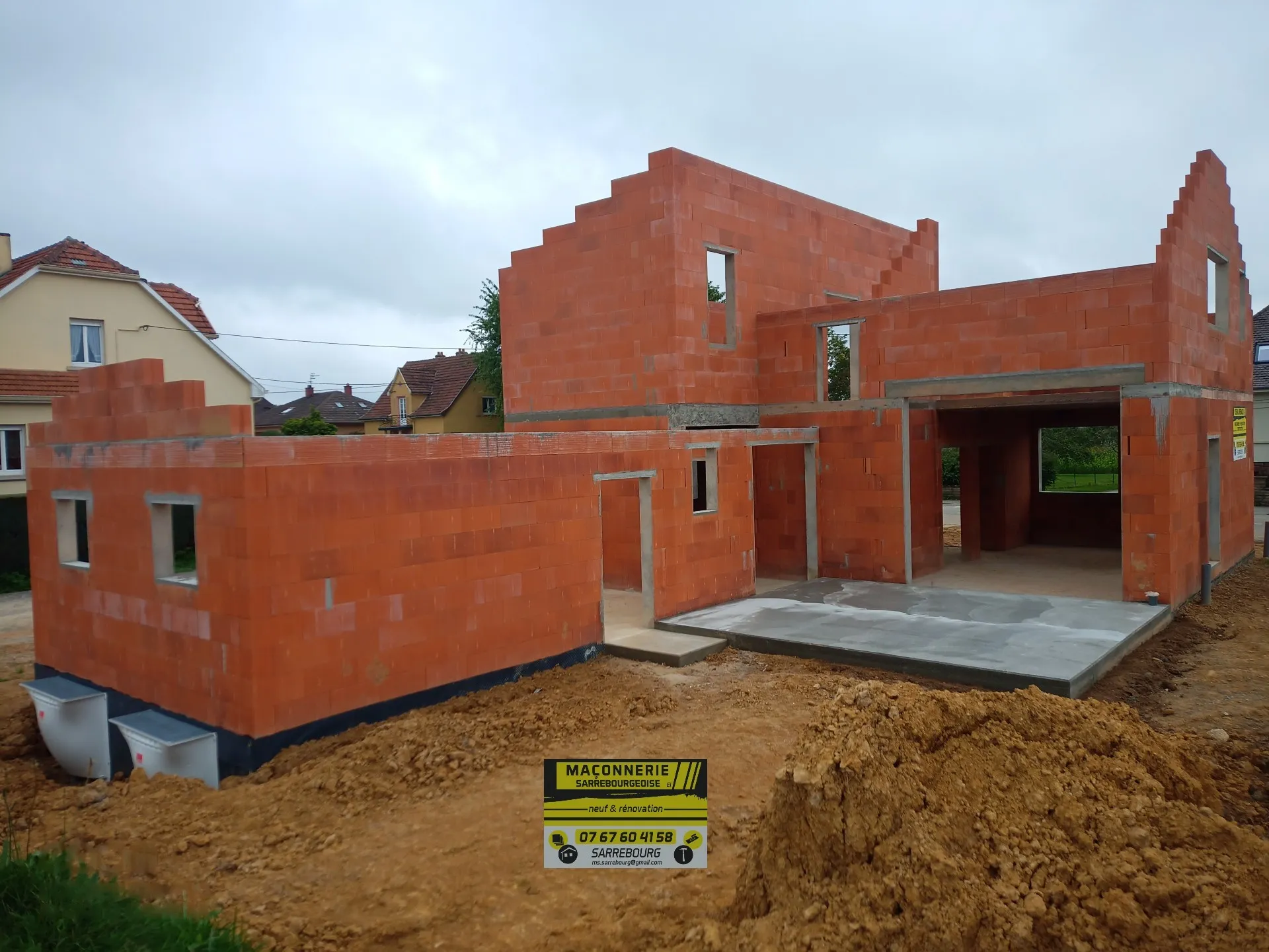 Construction de maison individuelle, photo 8